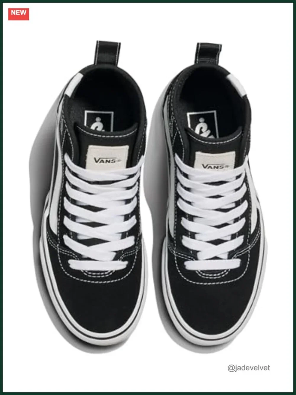 High Top Sneaker - Canvas Suede Lace-Up Athletic Shoe